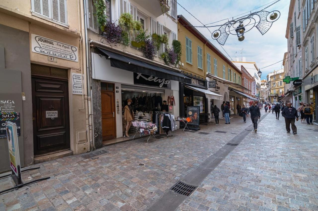 Romantic And New Apartment In The Famous Rue Meynadier In The Supercentre Of Cannes Luaran gambar